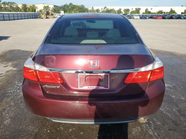 1HGCR2F74DA178238 - 2013 HONDA ACCORD EX BURGUNDY photo 6