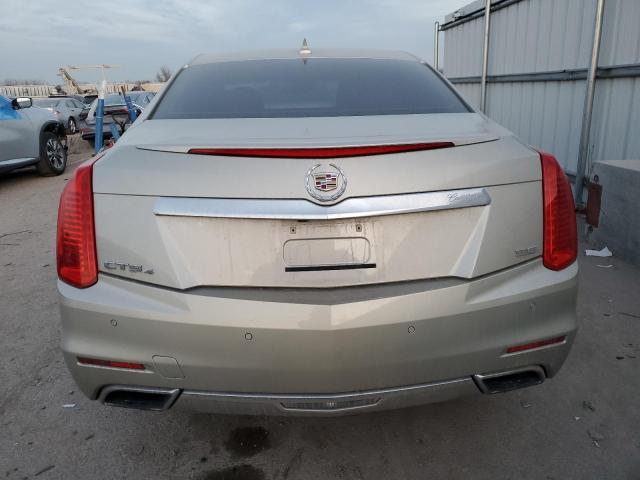 1G6AX5S35E0190425 - 2014 CADILLAC CTS LUXURY COLLECTION GOLD photo 6