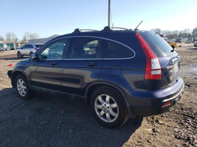 5J6RE48768L045210 - 2008 HONDA CR-V EXL BLUE photo 2