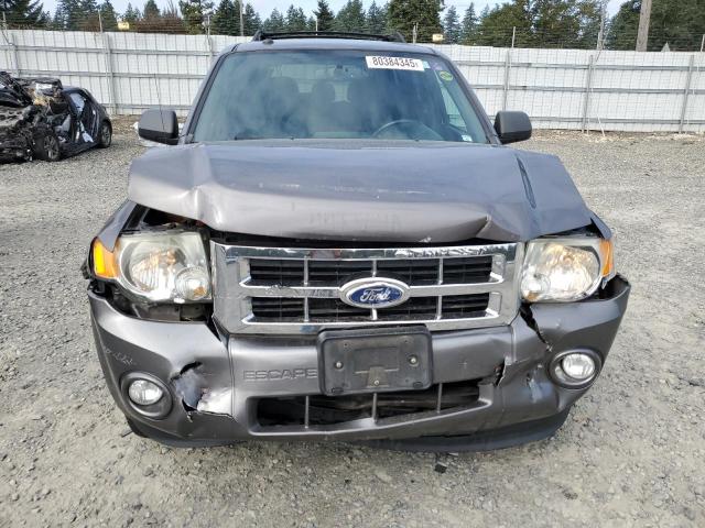 1FMCU9DG6CKB43584 - 2012 FORD ESCAPE XLT GRAY photo 5