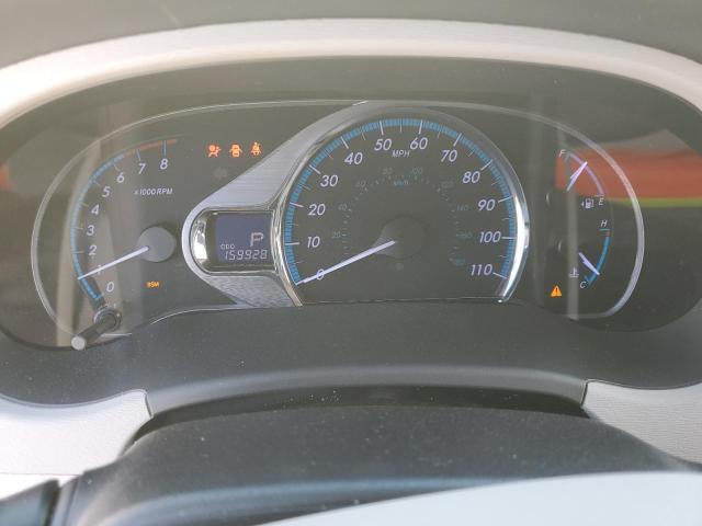 5TDYK3DC2DS301827 - 2013 TOYOTA SIENNA XLE WHITE photo 9