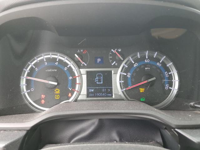 JTEBU5JRXK5631055 - 2019 TOYOTA 4RUNNER SR5/SR5 PREMIUM თეთრი ფოტო 9