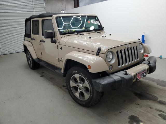 1C4BJWEG6GL236059 - 2016 JEEP WRANGLER U SAHARA TAN photo 4