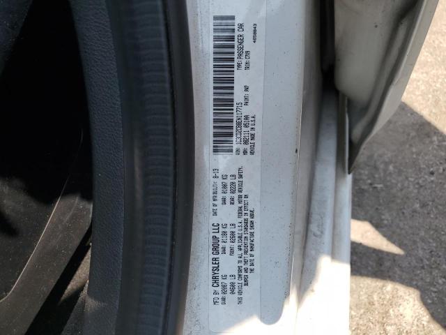 1C3CDZCB8EN117715 - 2014 DODGE AVENGER SXT WHITE photo 13