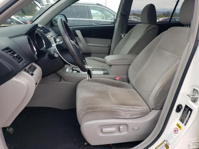 5TDZK3EH8CS052074 - 2012 TOYOTA HIGHLANDER BASE Beyaz fotoğraf 7