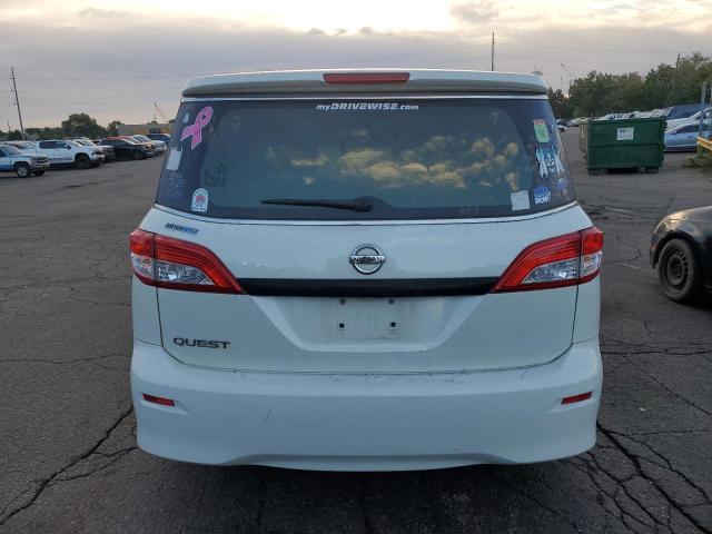 JN8AE2KP2D9071444 - 2013 NISSAN QUEST S Սպիտակ լուսանկար 6