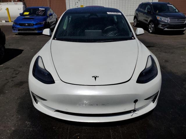 5YJ3E1EA2NF368968 - 2022 TESLA MODEL 3 თეთრი ფოტო 5