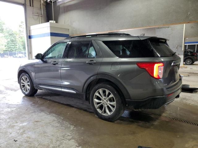 1FMSK8DH1LGA24476 - 2020 FORD EXPLORER XLT GRAY photo 2