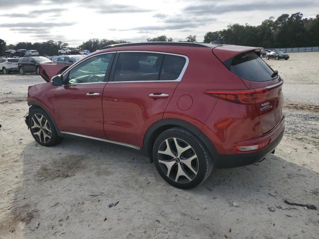 KNDPR3A68J7395658 - 2018 KIA SPORTAGE SX BURGUNDY photo 2