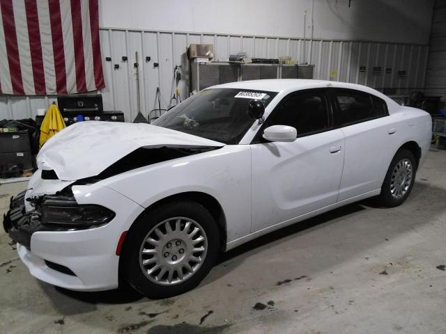 2C3CDXKT3LH186932 - 2020 DODGE CHARGER POLICE WHITE photo 1