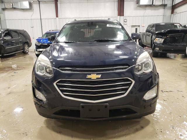 2GNALCEK1G1177430 - 2016 CHEVROLET EQUINOX LT BLUE photo 5