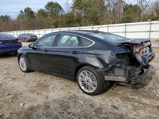 3FA6P0H98DR270842 - 2013 FORD FUSION SE BLACK photo 2