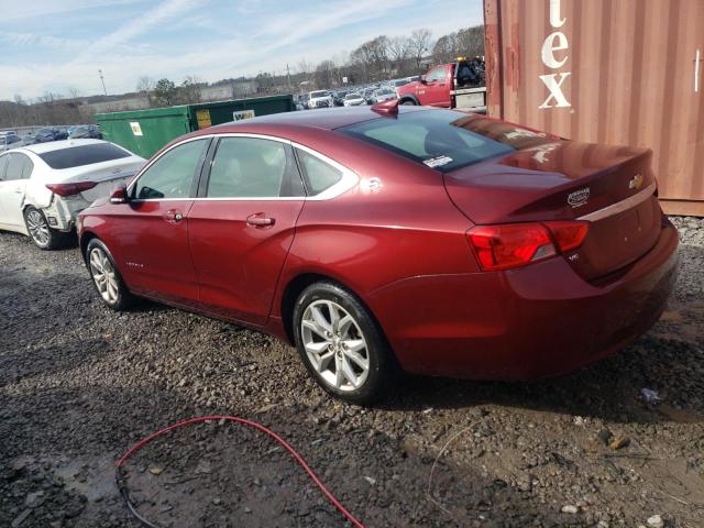 1G1105S39HU168449 - 2017 CHEVROLET IMPALA LT MAROON photo 2