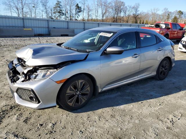 SHHFK7H50JU237148 - 2018 HONDA CIVIC EX SILVER photo 1