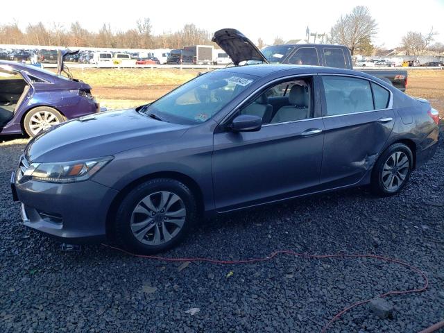 1HGCR2F35FA132207 - 2015 HONDA ACCORD LX GRAY photo 1