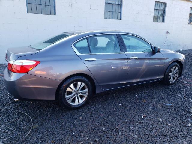 1HGCR2F35FA132207 - 2015 HONDA ACCORD LX GRAY photo 3