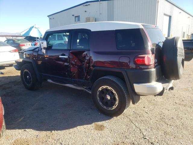 JTEBU11F570087969 - 2007 TOYOTA FJ CRUISER MAROON photo 2