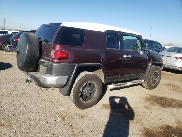 JTEBU11F570087969 - 2007 TOYOTA FJ CRUISER MAROON photo 3