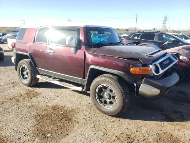 JTEBU11F570087969 - 2007 TOYOTA FJ CRUISER MAROON photo 4