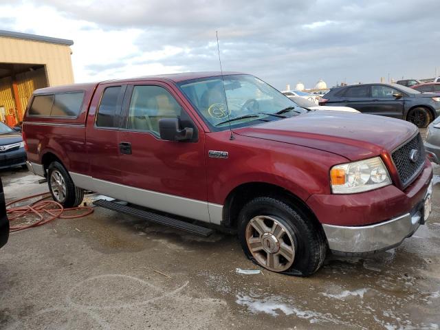 1FTPX125X5NB89422 - 2005 FORD F150 BURGUNDY photo 4