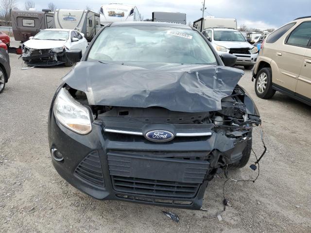 1FAHP3F27CL384831 - 2012 FORD FOCUS SE BLACK photo 5