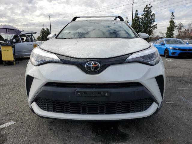 JTNKHMBX1M1098731 - 2021 TOYOTA C-HR XLE WHITE photo 5