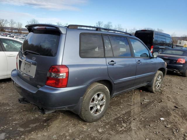 JTEEP21A370208223 - 2007 TOYOTA HIGHLANDER SPORT BLUE photo 3