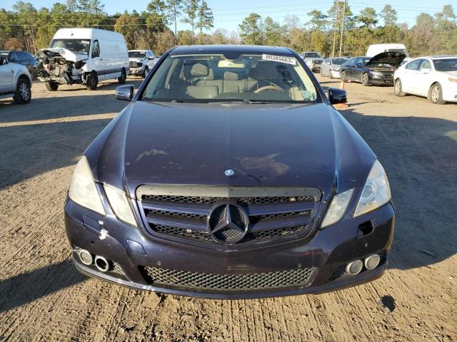 WDDHF5GB8BA411042 - 2011 MERCEDES-BENZ E 350 BLUE photo 5