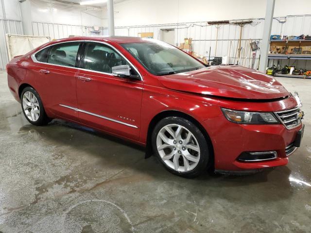 2G1155S37E9233003 - 2014 CHEVROLET IMPALA LTZ RED photo 4