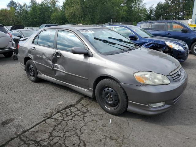 1NXBR32EX4Z275040 - 2004 TOYOTA COROLLA CE Մոխրագույն լուսանկար 4