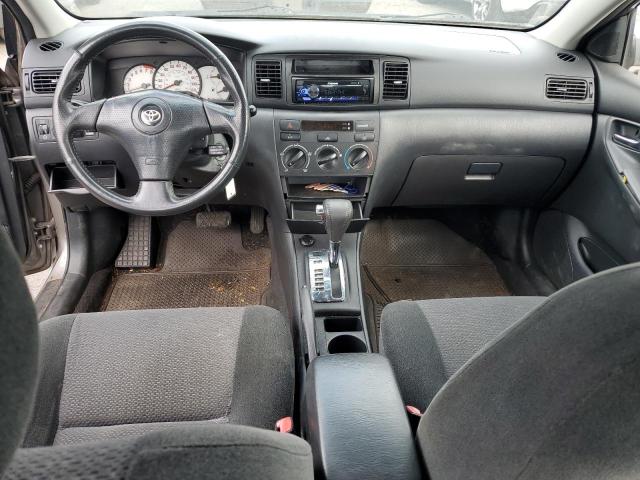 1NXBR32EX4Z275040 - 2004 TOYOTA COROLLA CE Մոխրագույն լուսանկար 8