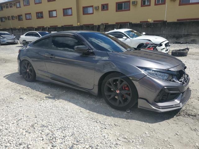 2HGFC3A57KH755109 - 2019 HONDA CIVIC SI GRAY photo 4