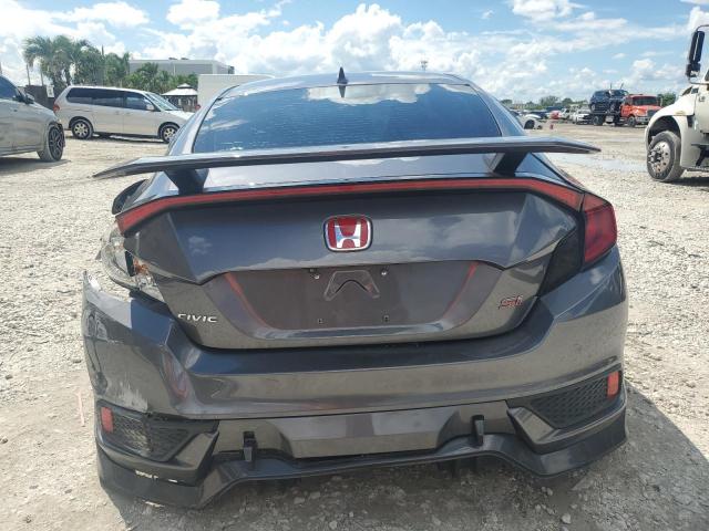 2HGFC3A57KH755109 - 2019 HONDA CIVIC SI GRAY photo 6