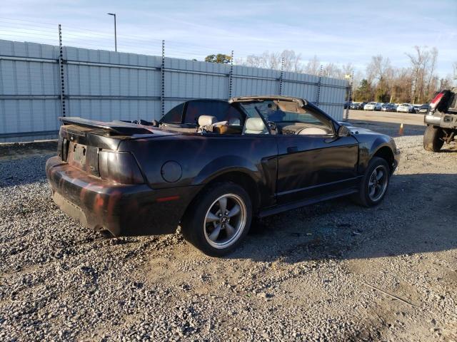 1FAFP45X82F134232 - 2002 FORD MUSTANG GT BLACK photo 3