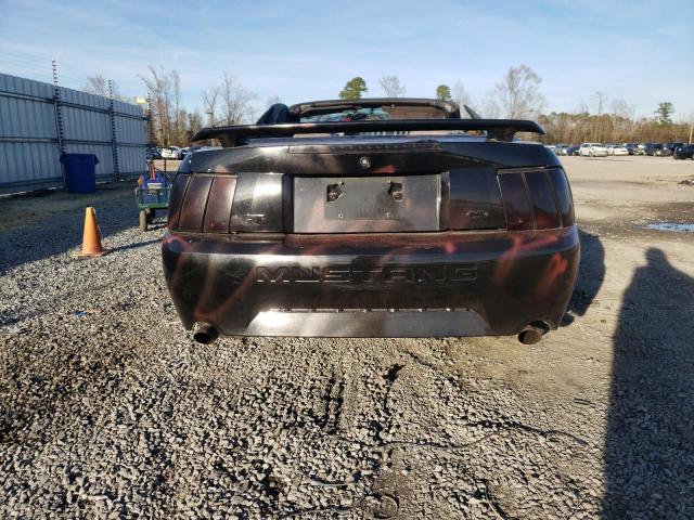 1FAFP45X82F134232 - 2002 FORD MUSTANG GT BLACK photo 6