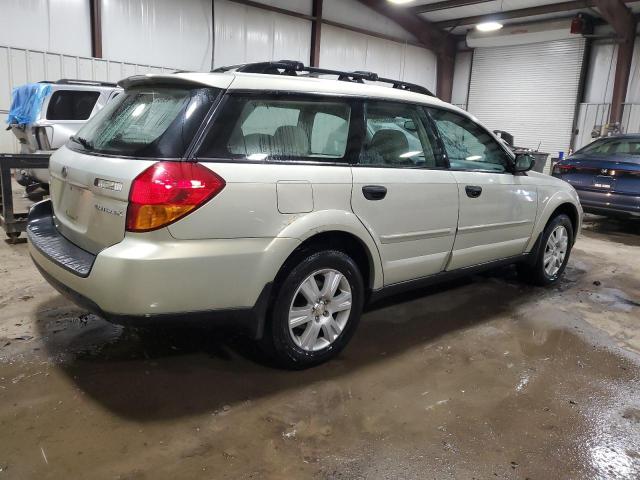 4S4BP61C357346876 - 2005 SUBARU LEGACY OUTBACK 2.5I CREAM photo 3