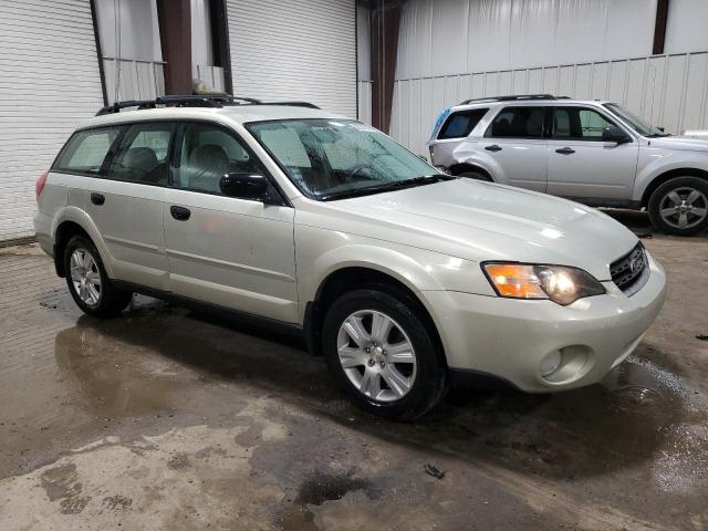 4S4BP61C357346876 - 2005 SUBARU LEGACY OUTBACK 2.5I CREAM photo 4