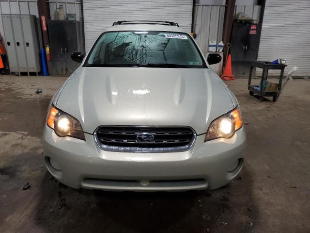 4S4BP61C357346876 - 2005 SUBARU LEGACY OUTBACK 2.5I CREAM photo 5