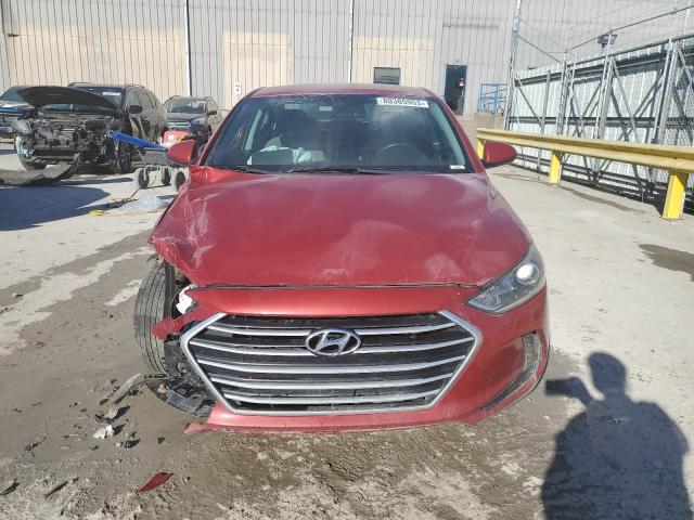 5NPD94LA8JH321128 - 2018 HYUNDAI ELANTRA ECO MAROON photo 5