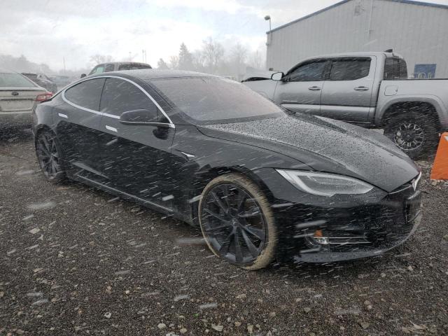 5YJSA1E21MF425532 - 2021 TESLA MODEL S შავი ფოტო 4