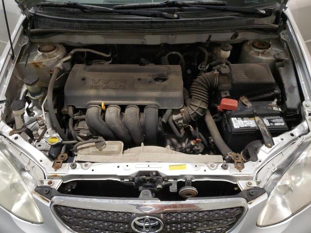 JTDBR32EX70123159 - 2007 TOYOTA COROLLA CE SILVER photo 11