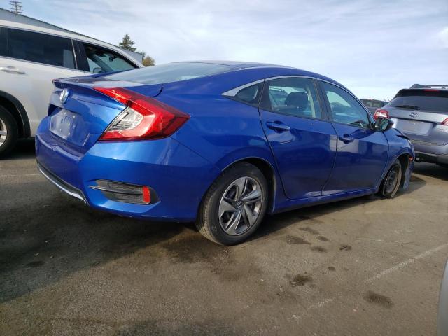 2HGFC2F69KH534767 - 2019 HONDA CIVIC LX BLUE photo 3