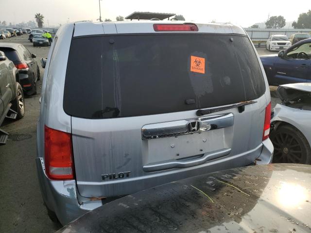 5FNYF3H54CB035908 - 2012 HONDA PILOT EXL SILVER photo 6