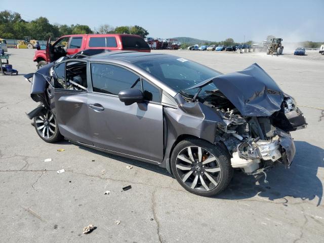 19XFB2F98FE038713 - 2015 HONDA CIVIC EXL GRAY photo 4