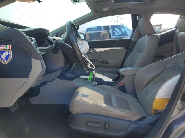 19XFB2F98FE038713 - 2015 HONDA CIVIC EXL GRAY photo 7