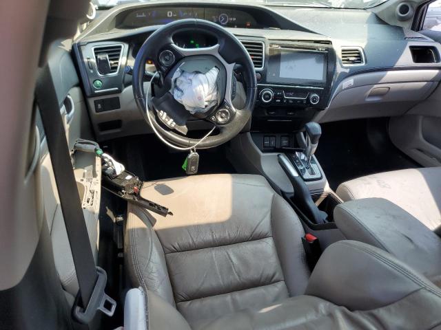 19XFB2F98FE038713 - 2015 HONDA CIVIC EXL GRAY photo 8