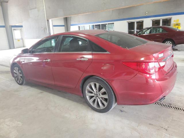 5NPEC4AB1DH521306 - 2013 HYUNDAI SONATA SE BURGUNDY photo 2