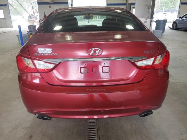 5NPEC4AB1DH521306 - 2013 HYUNDAI SONATA SE BURGUNDY photo 6