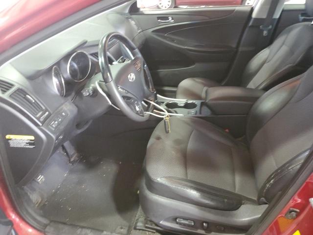 5NPEC4AB1DH521306 - 2013 HYUNDAI SONATA SE BURGUNDY photo 7