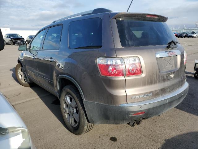 1GKLVLED3AJ179730 - 2010 GMC ACADIA SLE BROWN photo 2